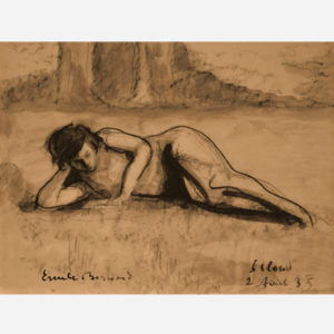 Émile Bernard "Lectrice dans un parc"