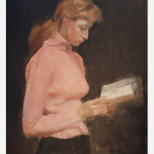 André Tondu "Reader with Pink Jumper"