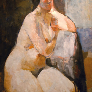 André Tondu Seated Nude