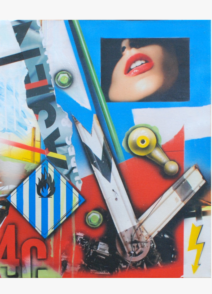 Peter Klasen Bouche Manette jaune 4 C Peter Klasen Bouche Manette jaune 4 C