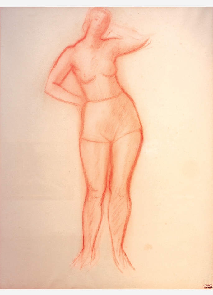 André Derain, Standing Nude