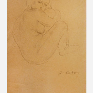 Jean Carton Seated Woman