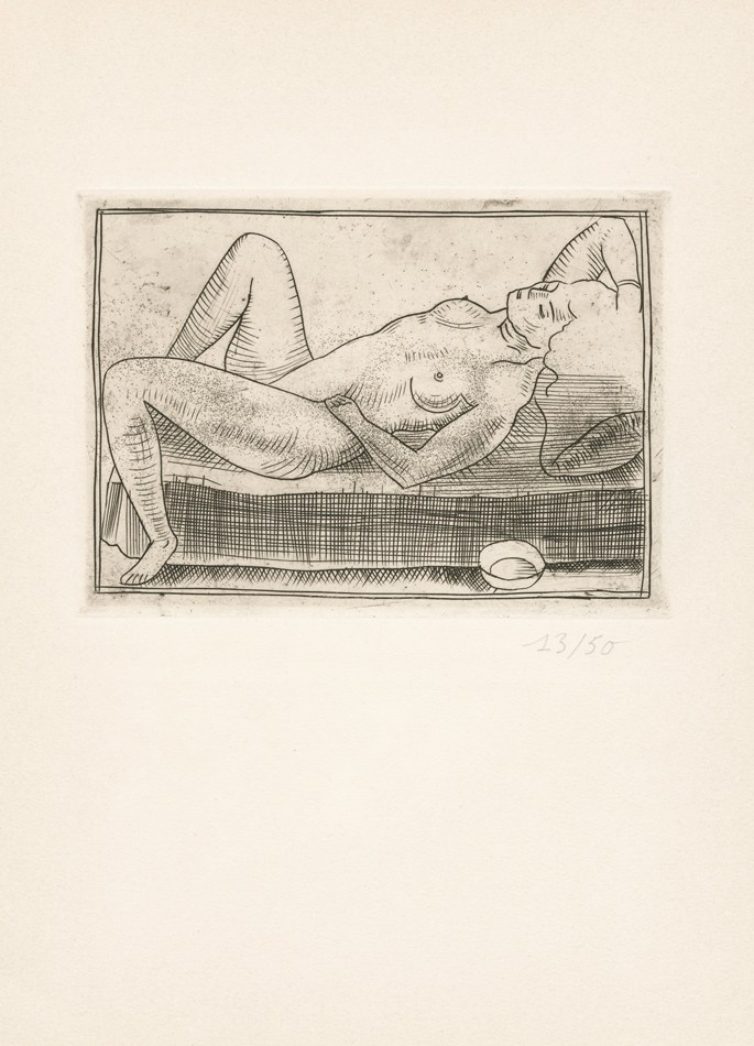 André Derain, Nude on Divan