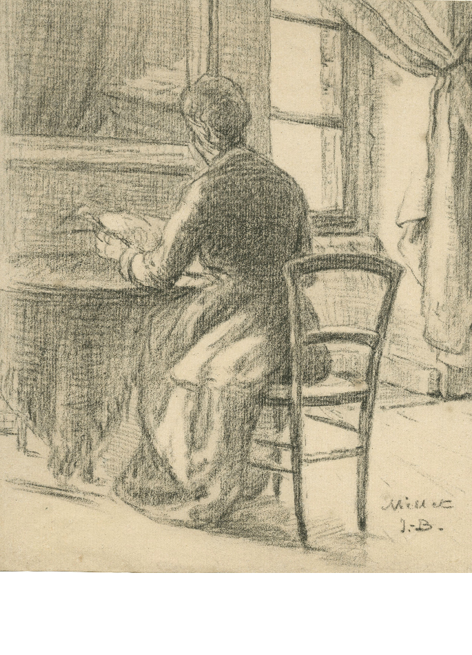 millet-woman-reading