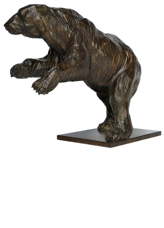 Damien Colcombet bronze Great Polar Bear