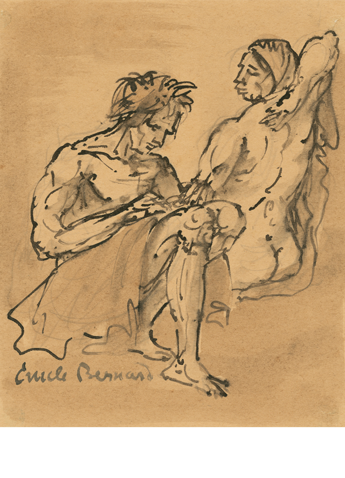 Émile Bernard Couple tunique