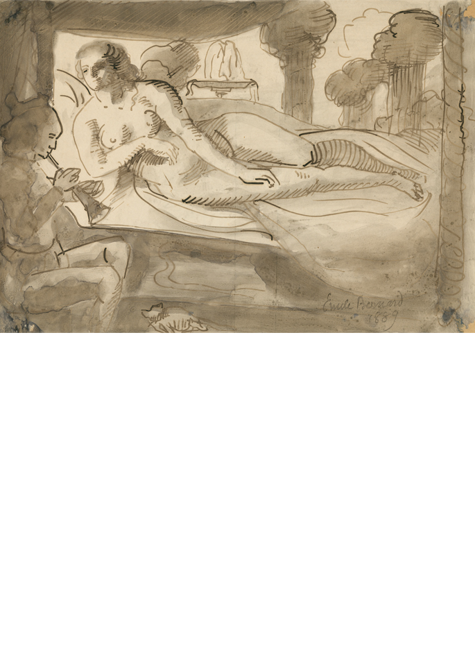 Odalisque and Musician
