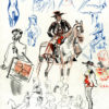 Albert Brenet dessin Espagne étude pour la Feria de Séville 1