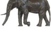Damien Colcombet Sixième éléphant Bronze animalier