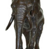 Damien Colcombet Sixième éléphant Bronze animalier