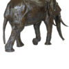 Damien Colcombet Sixième éléphant Bronze animalier