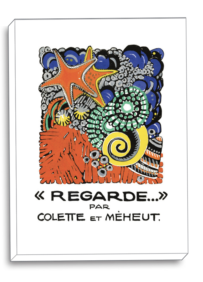 Reproduction of "Regarde..." by Colette et Méheut