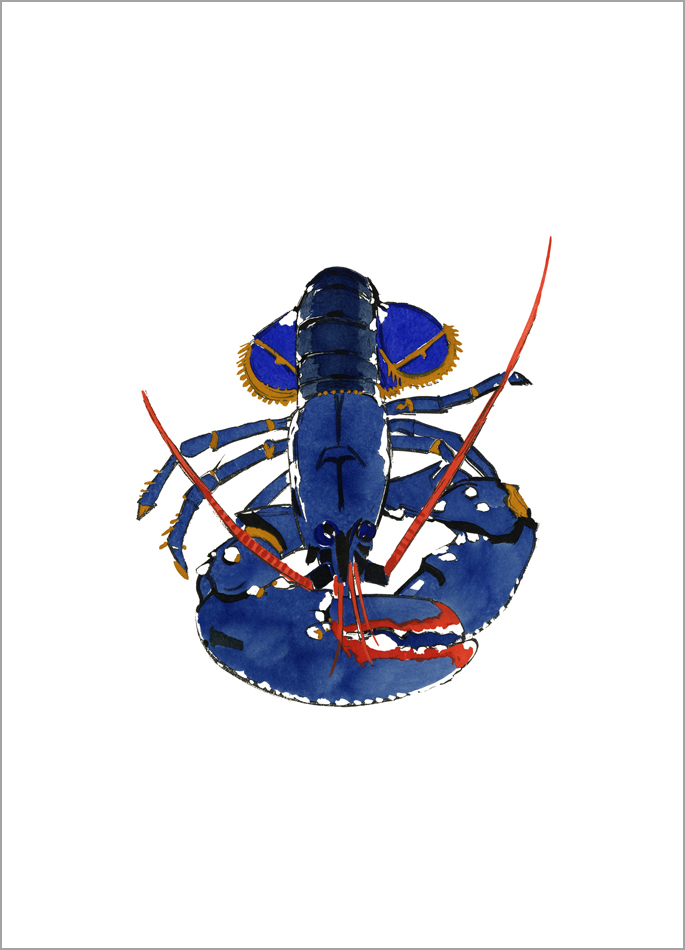 Mathurin Méheut print The Sloping Breton Lobster Colette