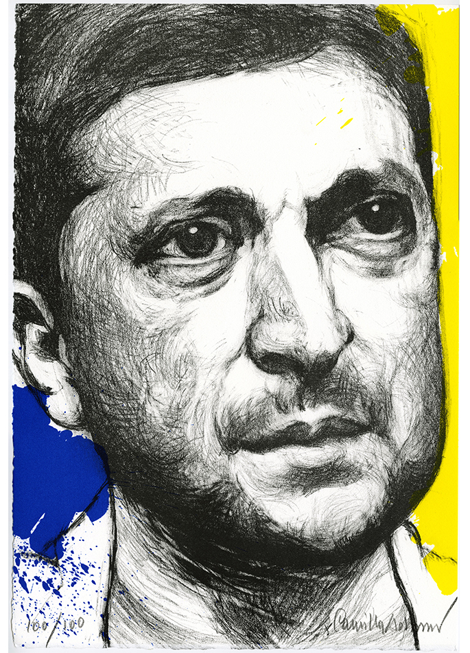 Portrait Zelensky (Ukraine) par Camilla Adami