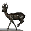 Damien Colcombet bronze animalier Chevreuil sautant 2
