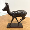Damien Colcombet bronze animalier Chevreuil sautant 2