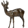 Damien Colcombet bronze Le Brocard (chevreuil mâle)