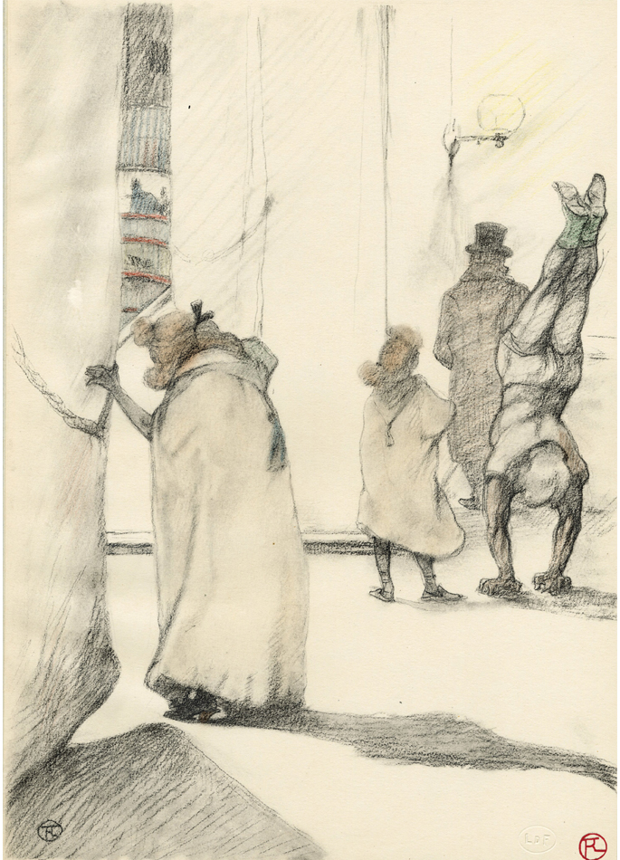 Toulouse-Lautrec Dans les coulisses - L'Attente