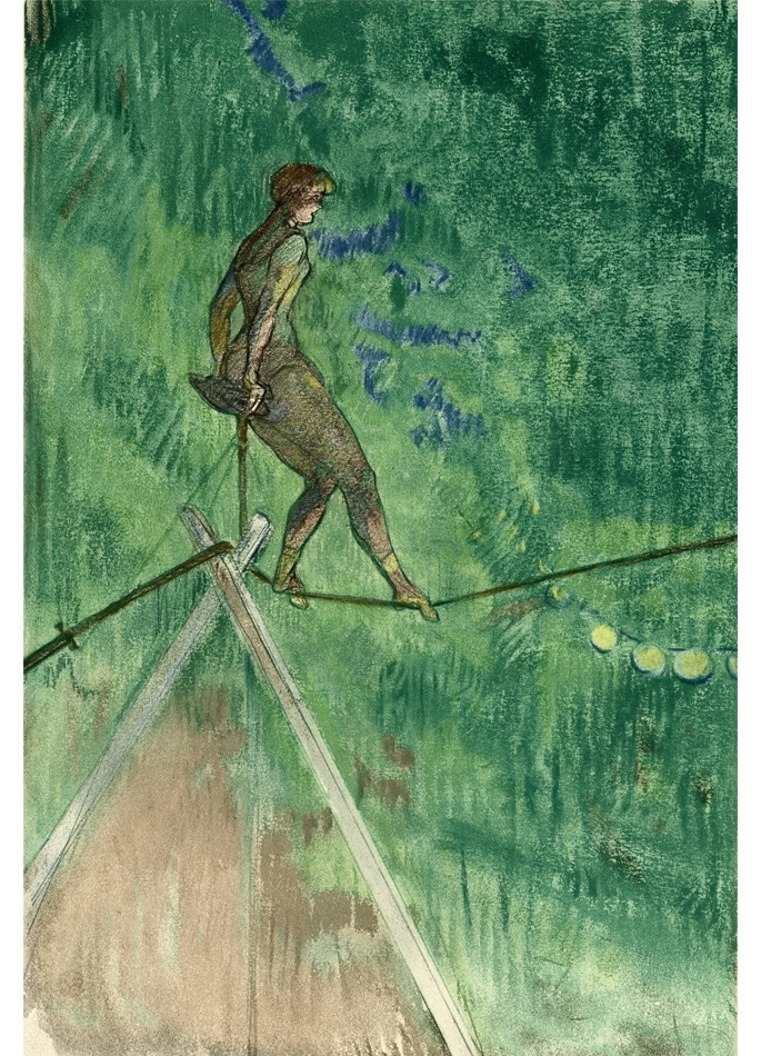 Toulouse-Lautrec Danseuse de corde