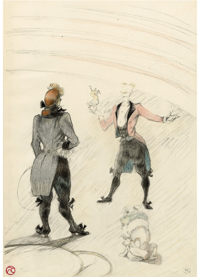 Toulouse-Lautrec Dresseur de chiens