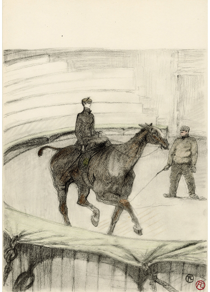 Toulouse-Lautrec Travail de répétition