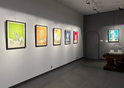 Centre Cristel Éditeur d'Art exposition Dalí surréaliste rabelaisien