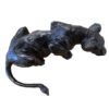Damien Colcombet Petite Lionne couchée sculpture animalière bronze