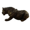 Damien Colcombet Petite Lionne couchée sculpture animalière bronze