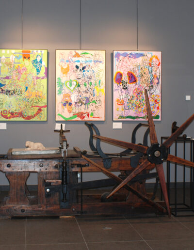 Exposition Gérard Guyomard Centre Cristel Éditeur d'art 2019