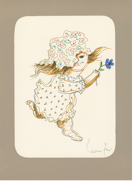Leonor Fini La Grande Parade des chats lithographies