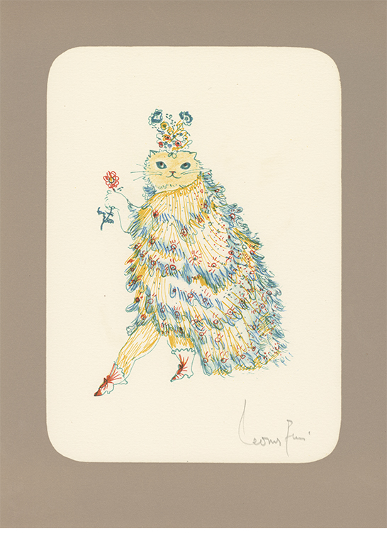 Leonor Fini La Grande Parade des chats lithographies