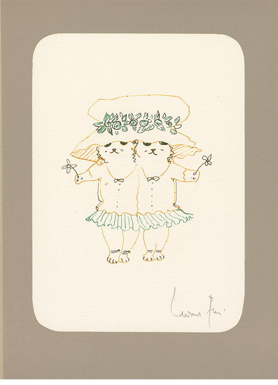 Leonor Fini La Grande Parade des chats lithographies