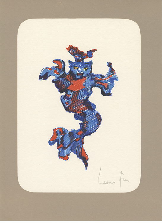 Leonor Fini La Grande Parade des chats lithographies