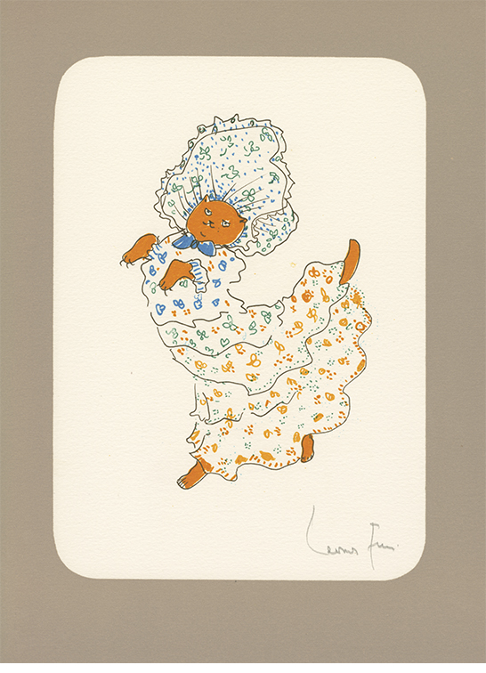 Leonor Fini La Grande Parade des chats lithographies