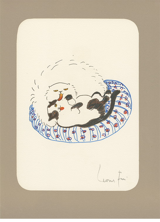 Leonor Fini La Grande Parade des chats lithographies