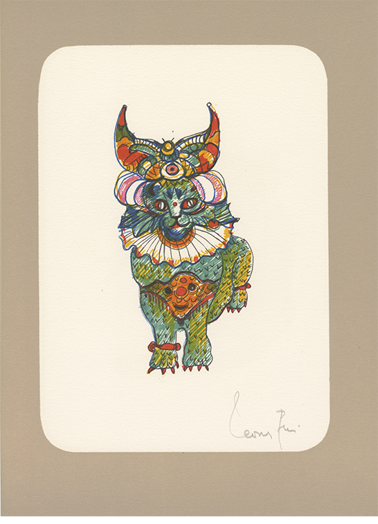 Leonor Fini La Grande Parade des chats lithographies