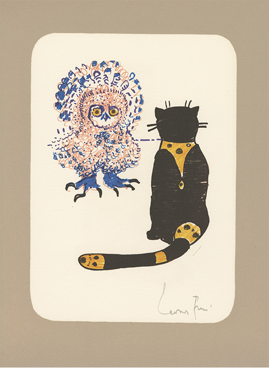 Leonor Fini La Grande Parade des chats lithographies