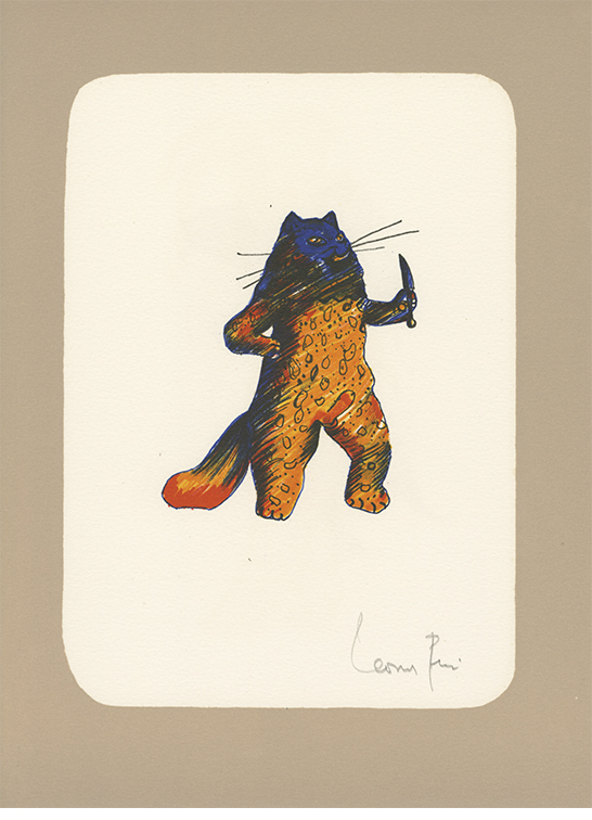 Leonor Fini La Grande Parade des chats lithographies