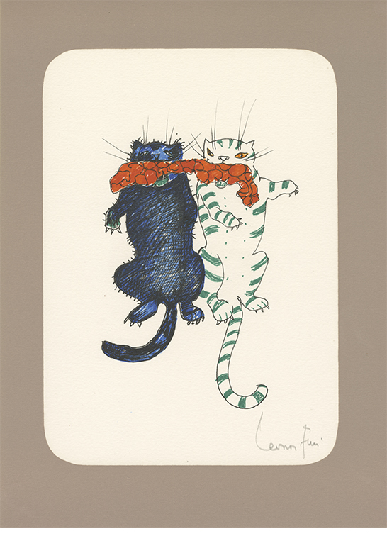 Leonor Fini La Grande Parade des chats lithographies