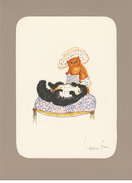 Leonor Fini La Grande Parade des chats lithographies