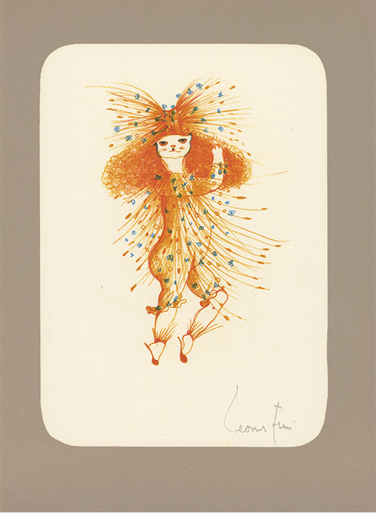 Leonor Fini La Grande Parade des chats lithographies