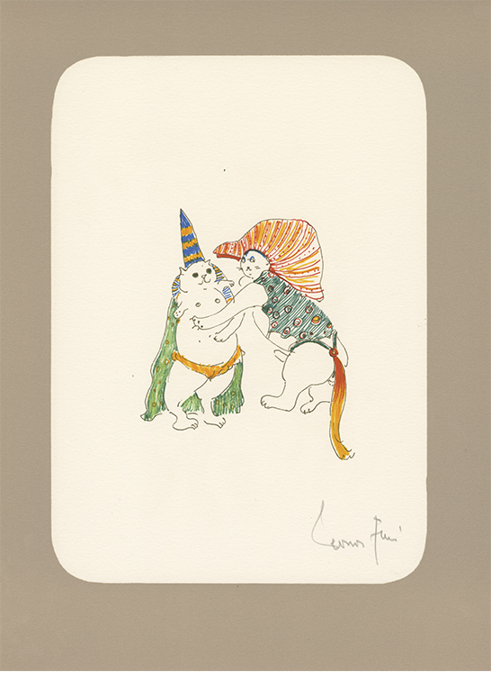 Leonor Fini La Grande Parade des chats lithographies