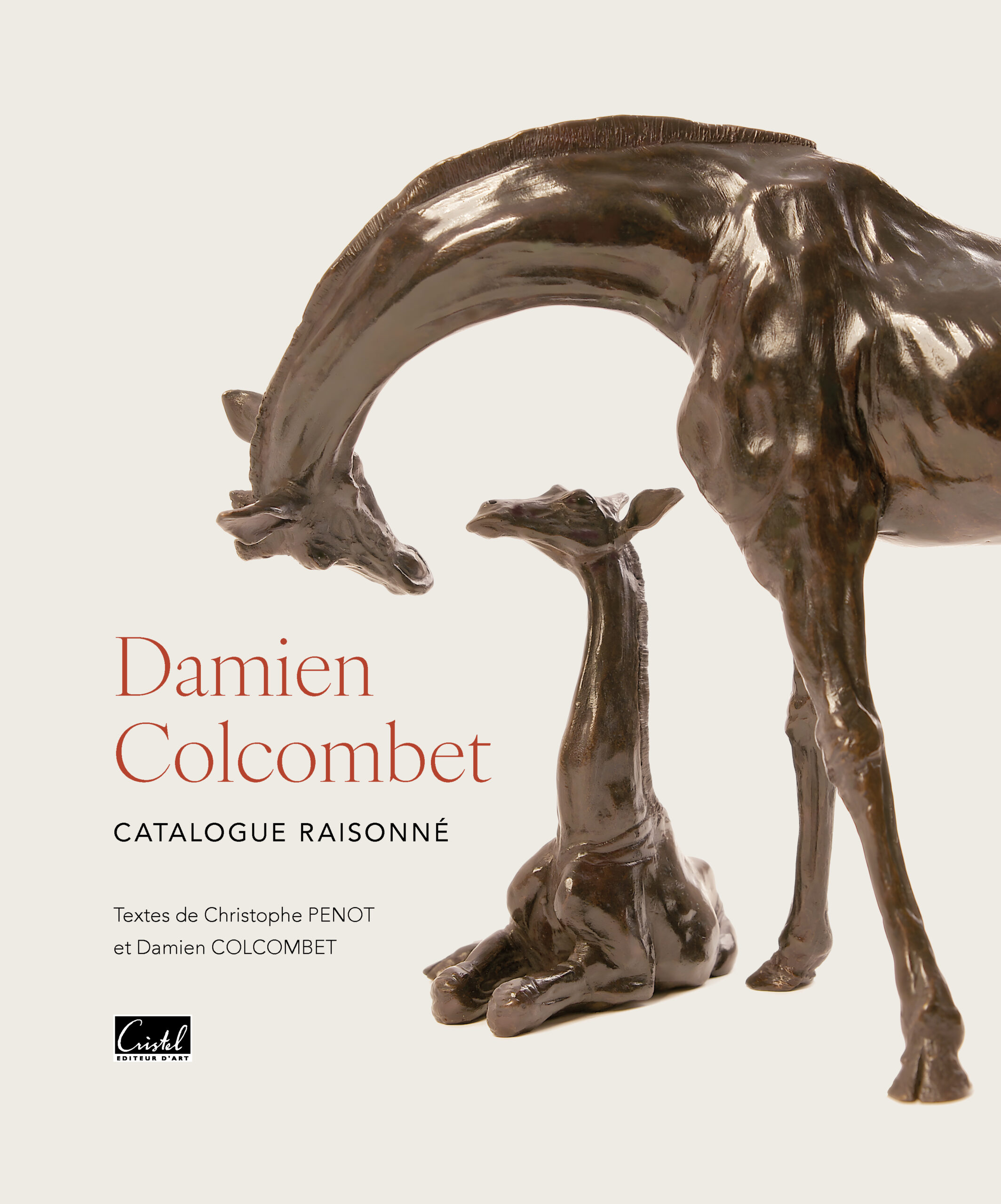 Première de couerture du livre : "Damien Colcombet. Catalogue raisonné."
