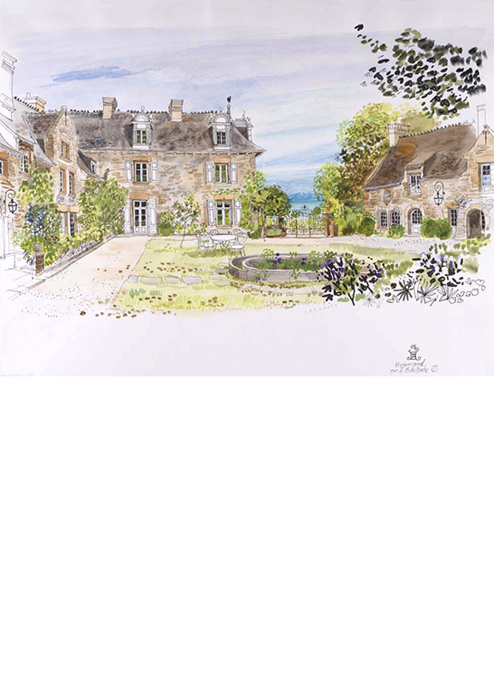 Exposition Alain Bailhache Beauregard 2005 Bretagne Centre Cristel Éditeur d'Art Saint-Malo