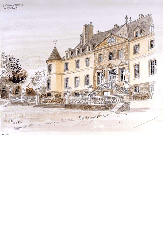 Exposition Alain Bailhache Château de Bonaban Bretagne Centre Cristel Éditeur d'Art Saint-Malo