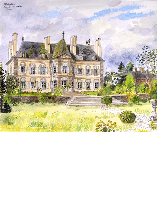Exposition Alain Bailhache La Chipardière Bretagne Centre Cristel Éditeur d'Art Saint-Malo