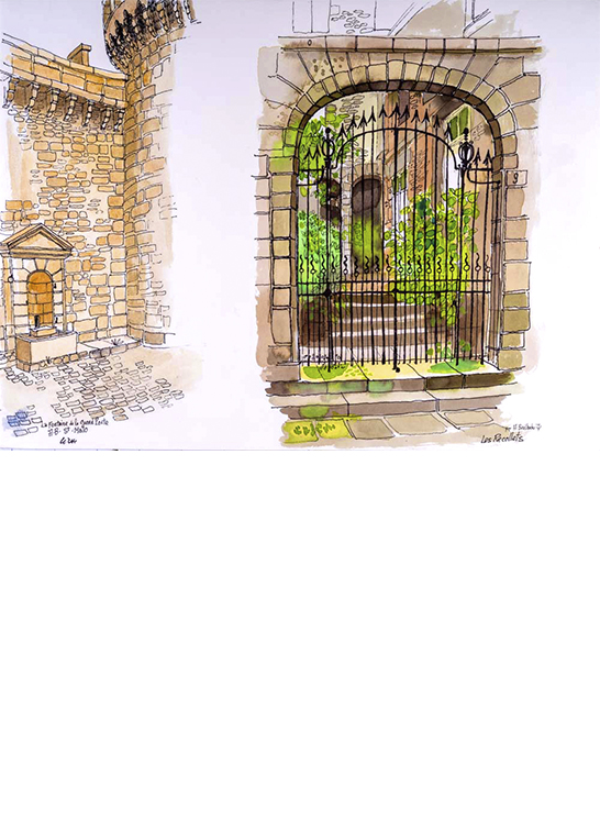 Exposition Alain Bailhache La Grande Porte Les Récollets Saint-Malo Bretagne Centre Cristel Éditeur d'Art Saint-Malo