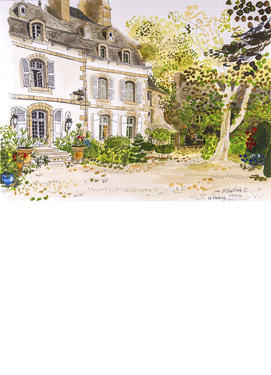 Exposition Alain Bailhache La Mallerie Bretagne Centre Cristel Éditeur d'Art Saint-Malo