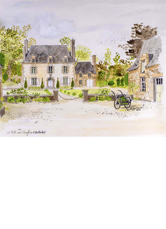 Exposition Alain Bailhache La Motte aux Chauffs Bretagne Centre Cristel Éditeur d'Art Saint-Malo