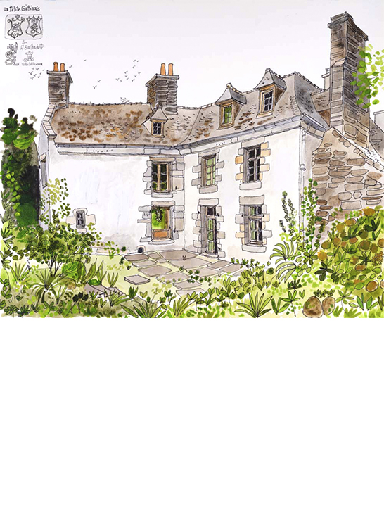 Exposition Alain Bailhache La Petite Gâtinais Bretagne Centre Cristel Éditeur d'Art Saint-Malo